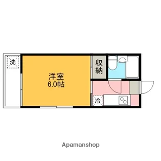 セダーハウス【1階】の間取り