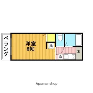 メゾン千歳台A棟【1階】の間取り