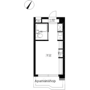 スカイコート明大前第2【3階】の間取り
