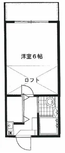 レオパレス芦花公園Ⅱ【2階】の間取り