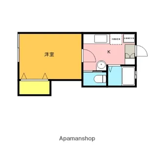 パーシモンヒルズ【2階】の間取り