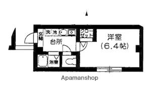 パーク・ハイツ桃井【4階】の間取り