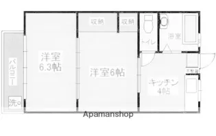 フェリーチェ吉祥寺【2階】の間取り