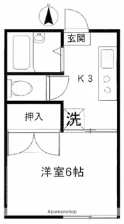 リードセイフウ【1階】の間取り