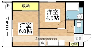 フロール氷川台【1階】の間取り