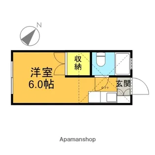 ブルーム62【2階】の間取り