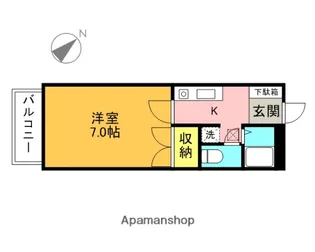 グランヴェール【1階】の間取り
