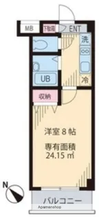 グランフェニックス【3階】の間取り