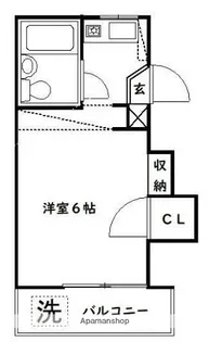 ハイツ藤【1階】の間取り
