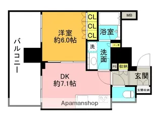 アトラスヴェール荻窪三丁目【4階】の間取り