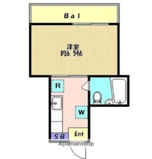 レジデンス永坂【2階】の間取り