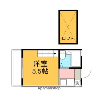 サニーハイツ【2階】の間取り