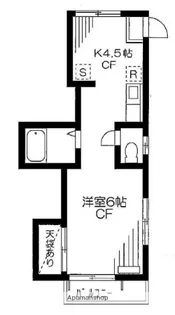 東京都目黒区八雲5丁目【アパート】の間取り