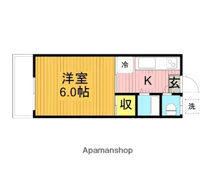 ハウスタカダ西荻【2階】の間取り
