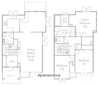 荻窪グリーンヴィレッジ【2階】の間取り