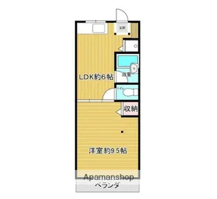コテージ神代【2階】の間取り