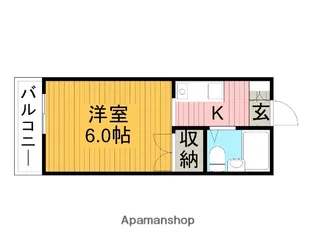 アーバンソワール吉祥寺【2階】の間取り