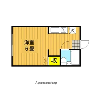 メゾン美光【1階】の間取り
