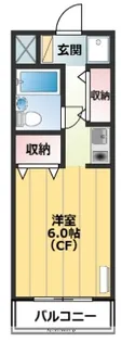 シルキーコーポ荻窪【2階】の間取り