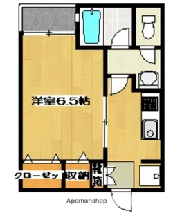 ラ・メゾン・ブランシェ【2階】の間取り