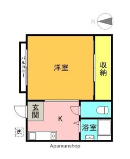 ヴィラエミール【1階】の間取り