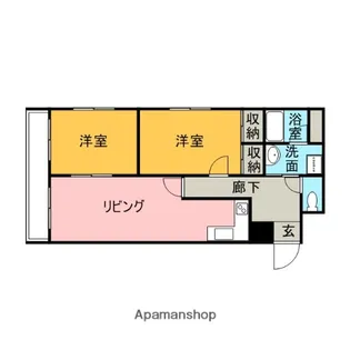 ハイリードセイフウ【6階】の間取り