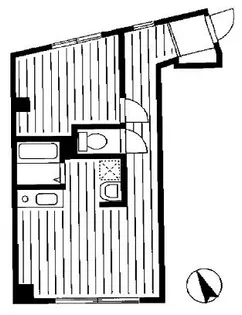セレステ三軒茶屋【2階】の間取り