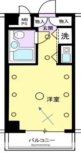 カテリーナ梅ヶ丘【2階】の間取り