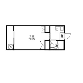 ピュアハウス経堂【103号室】の間取り