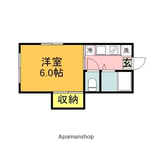 メゾン・ド・フローラル【2階】の間取り