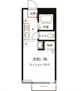 ウィスタリア【2階】の間取り