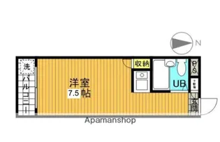 エレガンス浜田山【4階】の間取り