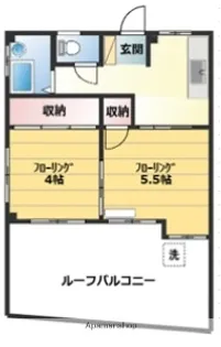 ハイツ荻窪【4階】の間取り