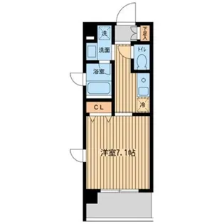 KDXレジデンス用賀【4階】の間取り