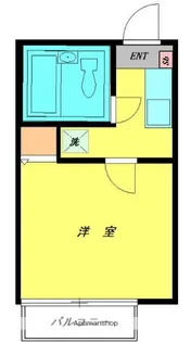 エスポワールB【1階】の間取り