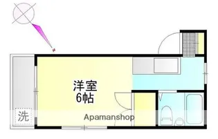 カーサデ藤原【2階】の間取り