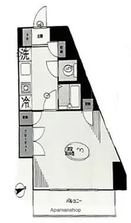 メインステージ荻窪【2階】の間取り