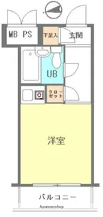 スカイコート荻窪【1階】の間取り