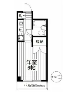 こまばディモーレ【4階】の間取り