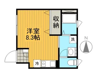コルティーレ荻窪【1階】の間取り