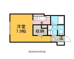 ロジュマンN荻窪【1階】の間取り