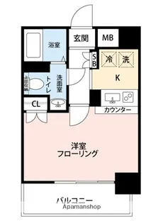 スカイコート新高円寺【3階】の間取り