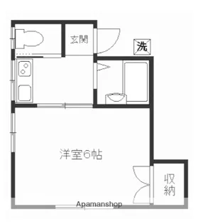 う月荘【2階】の間取り
