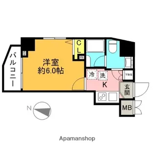 レアライズ代々木上原.【3階】の間取り