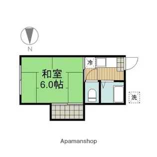 メゾン祖師谷Ⅱ【1階】の間取り