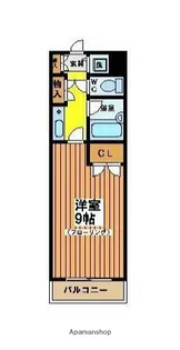 1Kの間取り画像