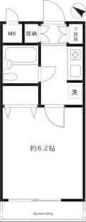 ピア清水【1階】の間取り
