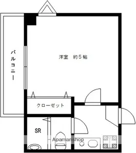 レイディアンス【3階】の間取り