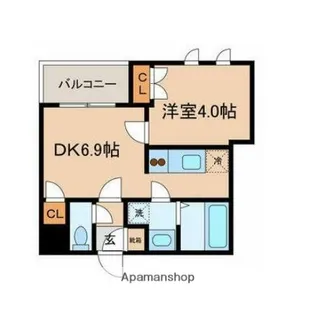 ビバリーホームズ吉祥寺【2階】の間取り