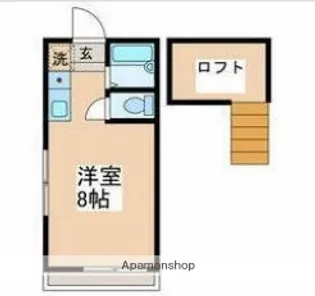 ヴィラセレーナ【1階】の間取り